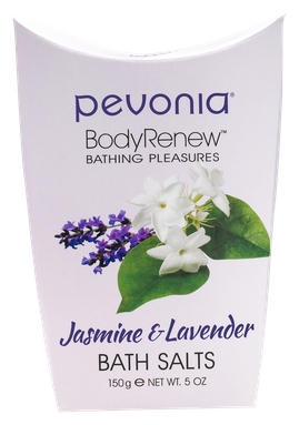 PEVONIA BODY RENEW BATH SALTS - JASMINE AND LAVENDER 150GR - SOLD OUT
